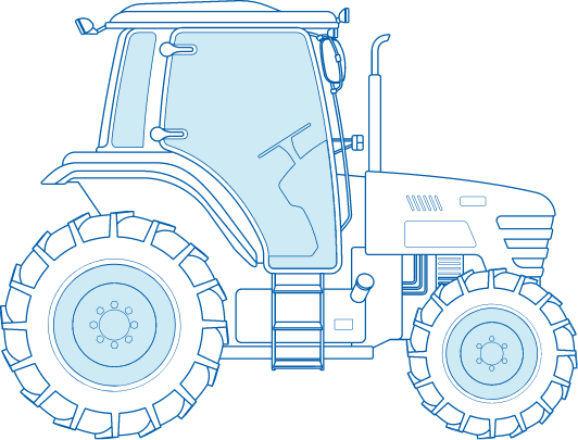 Bild der landwirtschaftlichen Maschine